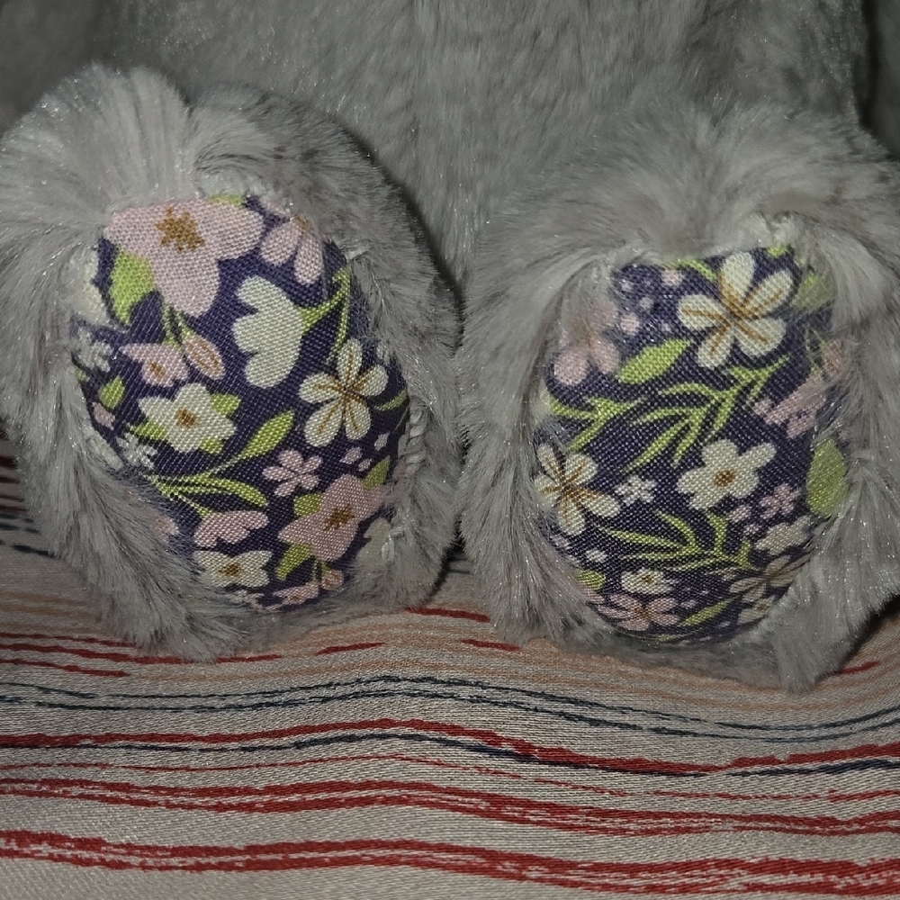 Jellycat Blossom Silver Bunny 'Bloom' With Dust Bag - Picture 6 of 14